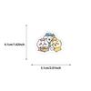 50PCS Waterproof Cartoon Usagi Xiaozhi Stickers for Suitcases & Notebooks