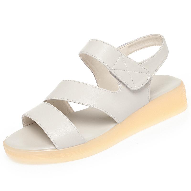 Fashion AIYUQI 2025 new women's sandals Flat non-slip Roman sandals for women Summer large size female shoes