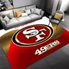 1 Stück San Francisco 49ers LOGO Fußmatte, Rutschfeste Teppichmatte, Raumdekoration, Außendekoration, Küchenteppich, Fußabtreter - Maschinenwaschbar, Leicht zu reinigen