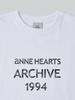 Aenhacheu Vintage Letter Archivetee_White