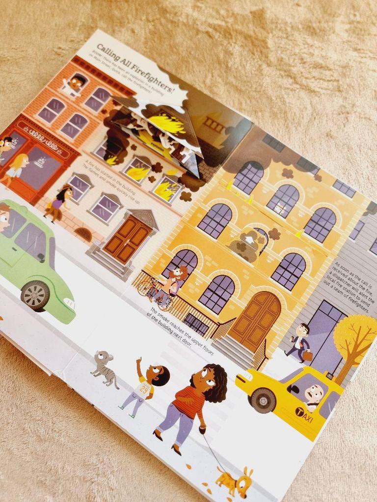 [USED] Ultimate Spotlight Firefighters Pop-up Book