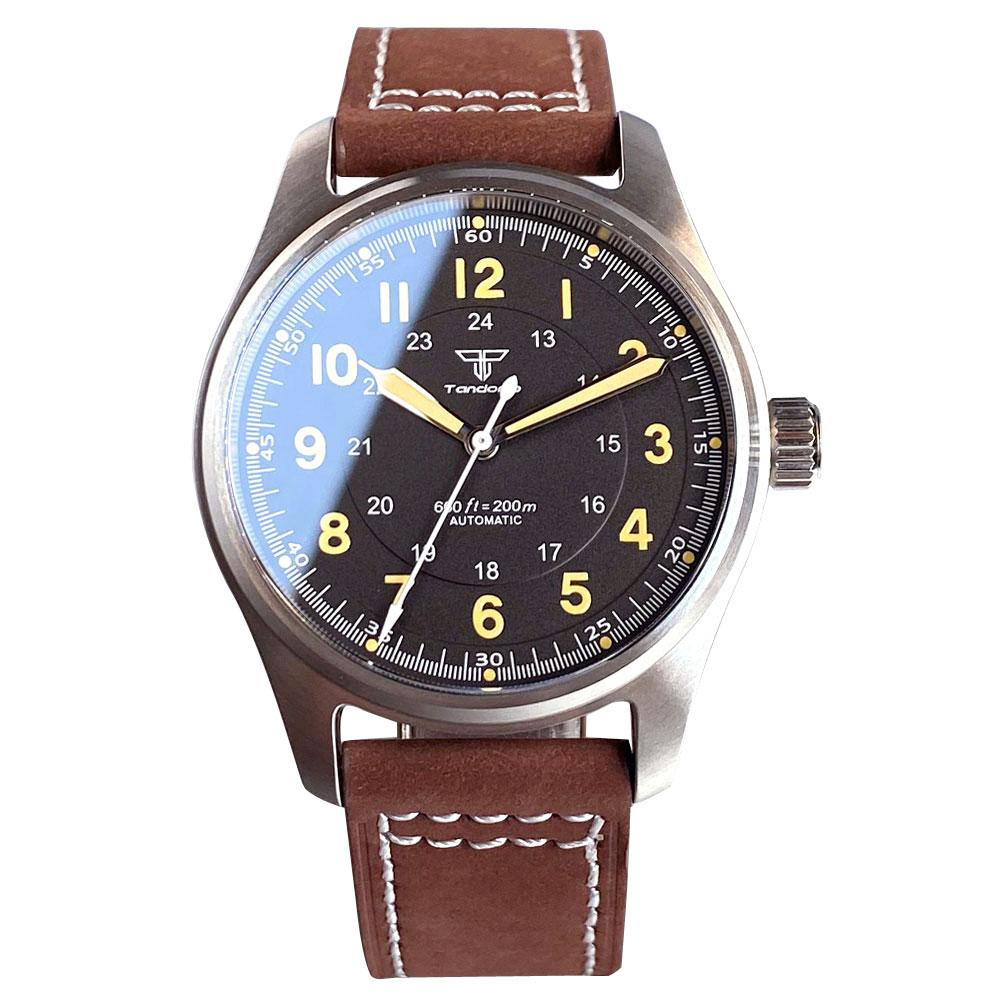 Tandorio Business 39mm Pilot Retro Automatic