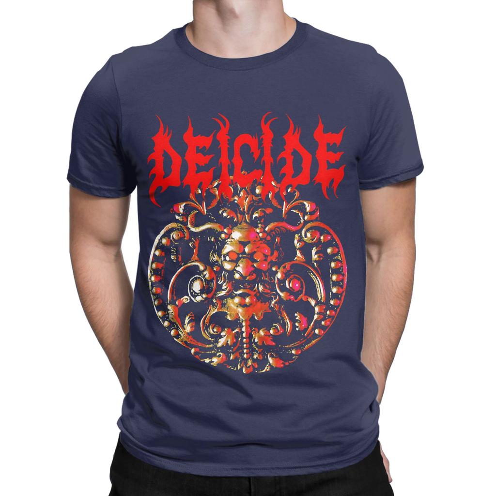 Deicide Classic Debut Funny Graphic 100 Cotton Tshirt Deicide Tops Tees For Unisex