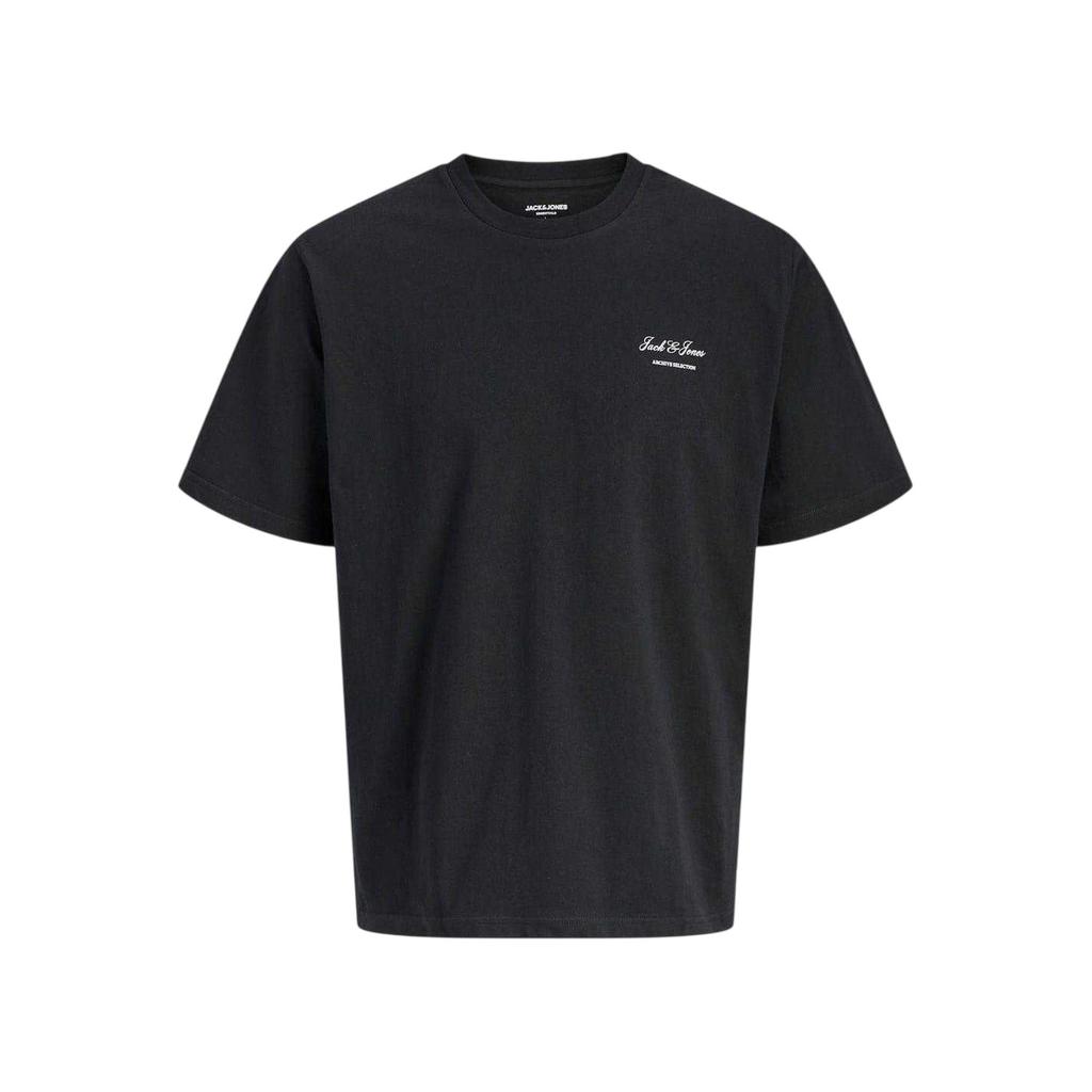 Jack And Jones Mens Archive Logo Crew Neck T-Shirt
