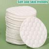 Disposable Soft Circular Makeup Remover Pads Doubles Sided Breathable Cotton Pads for Daily Facial Cleaning Nail Polish Remover