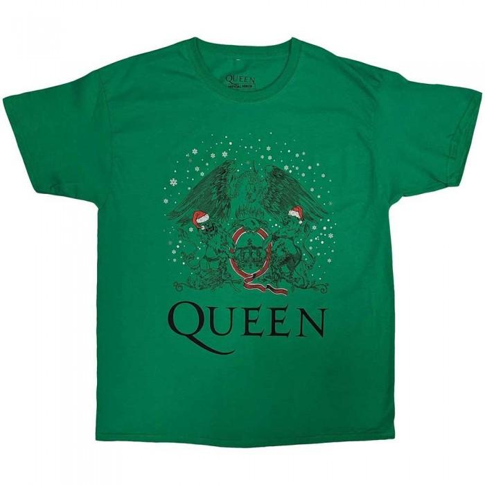Queen Unisex vánoční tričko Holiday Crest pro dospělé