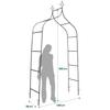Arco Pergolato da Giardino 265 Cm Plonos Pl-991