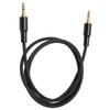3.5mm Male to Male Sound   Cable Professional Nylon Woven 3.5mm Stereo Sound Cord for Earphones Car Speaker 3.3ft