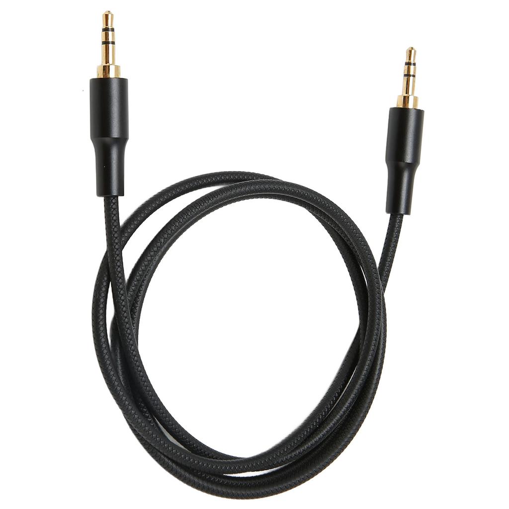3.5mm Male to Male Sound   Cable Professional Nylon Woven 3.5mm Stereo Sound Cord for Earphones Car Speaker 3.3ft