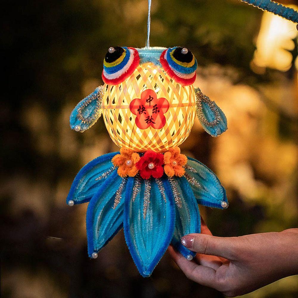 Hand Made Carp Lantern Luminous Mid Autumn  Festival  Lantern  Mid-Autumn Festival