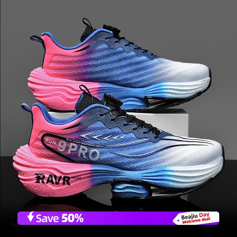 Men Sports Running Shoes Casual Marathon Breathable Lightweight Women's Comfortable Athletic Nonskid Children Walking Sneakers