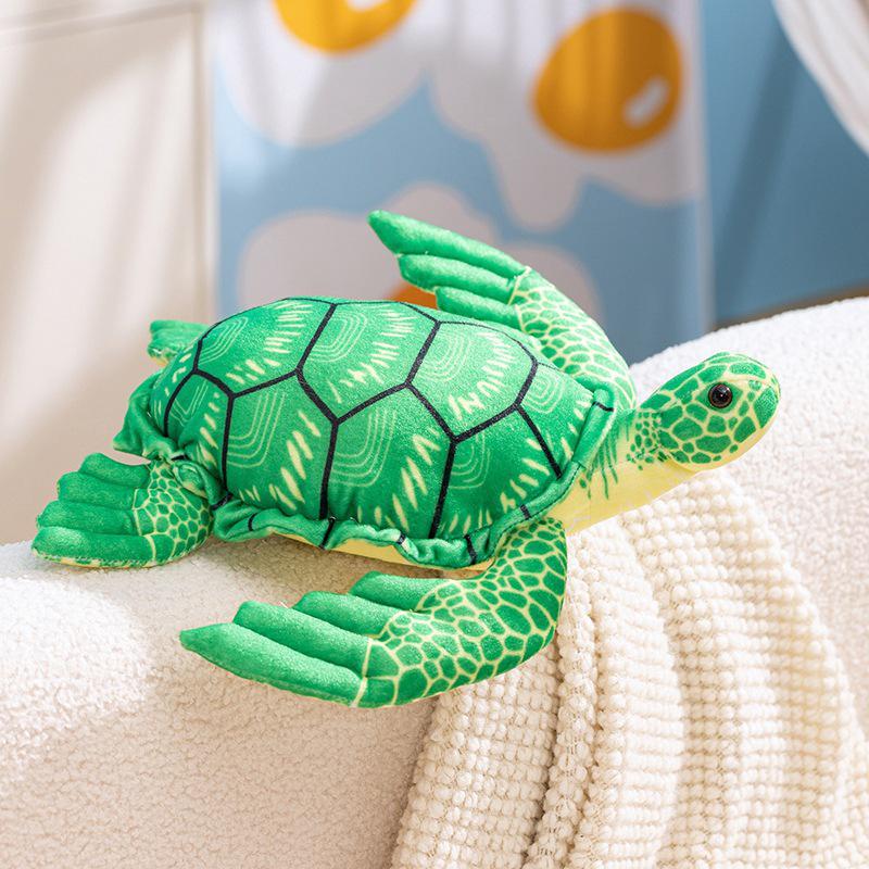 

Plush Sea Turtle Pillow - Aquarium Souvenir Doll Gift Small 33cm (0.16kg)