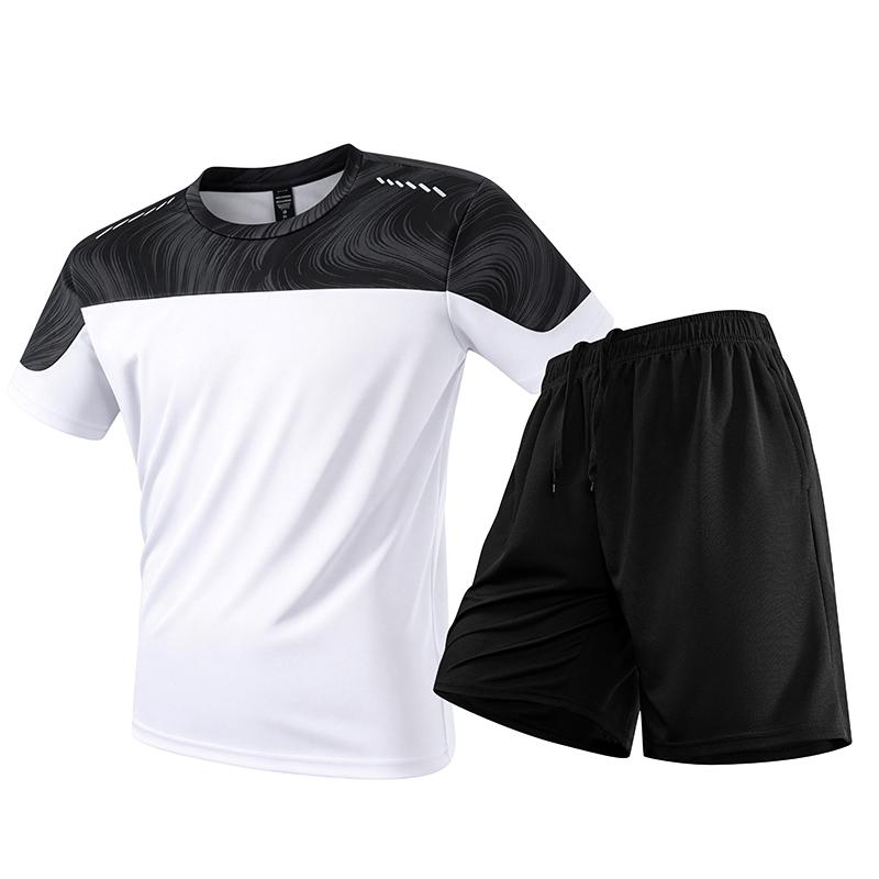 Short Sleeved Sports Suit Summer Loose Casual Two-piece Set