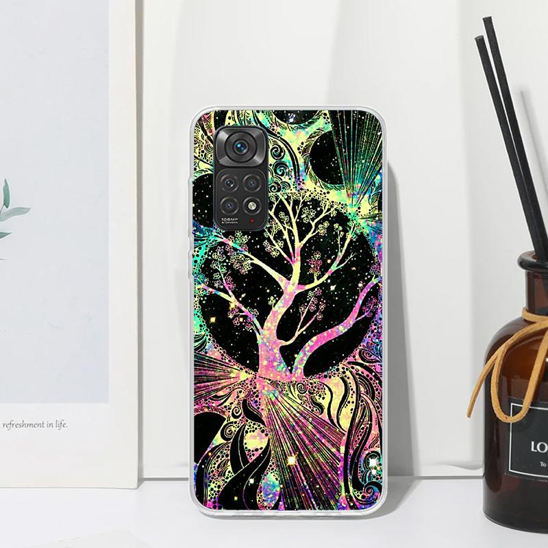 

Mandala Sunflower Mandala Phone Case For Xiaomi Redmi Note 15 13 14S 14 Pro Plus 12S 11S 10S 12 11E 10 11T Art Fundas Back Cover Redmi Note 12 Pro 5G