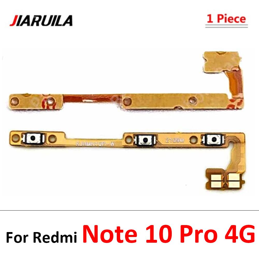 Power On Off Button Volume Key Switch Flex Cable For Xiaomi Redmi Note 10 10s 11 11s 11E 11T 12 12s 12 13 Pro Plus 4G 5G