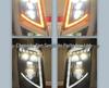Euro Truck Simulator Volvo FH13 FM3 Full LED Headlight Assembly: Four-Lens with Four Low Beam & Eight High Beam Laser Headlights.