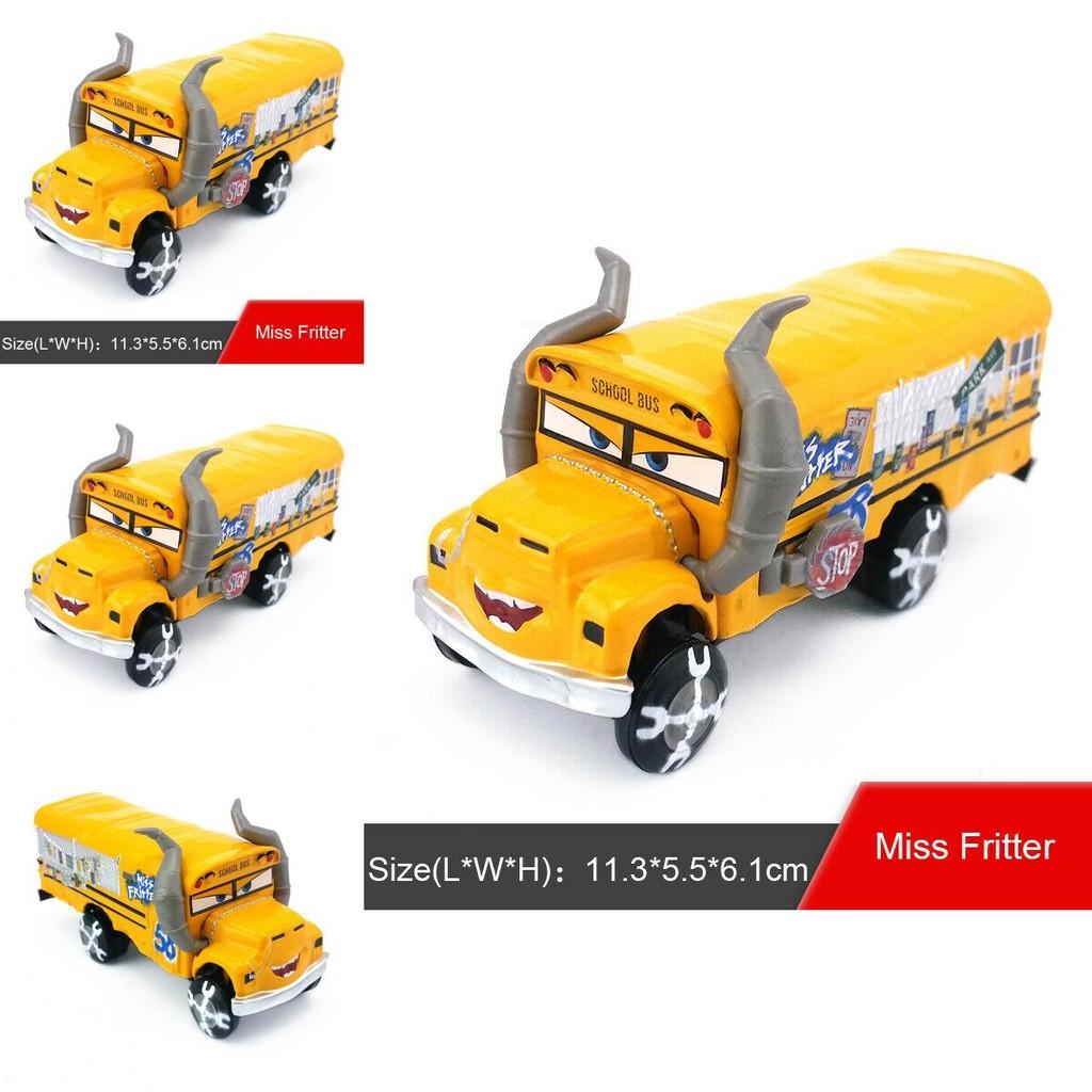 Vibrant Yellow Miss Fritter Diecast Toy Car For Kids Ideal For Holiday Gifts