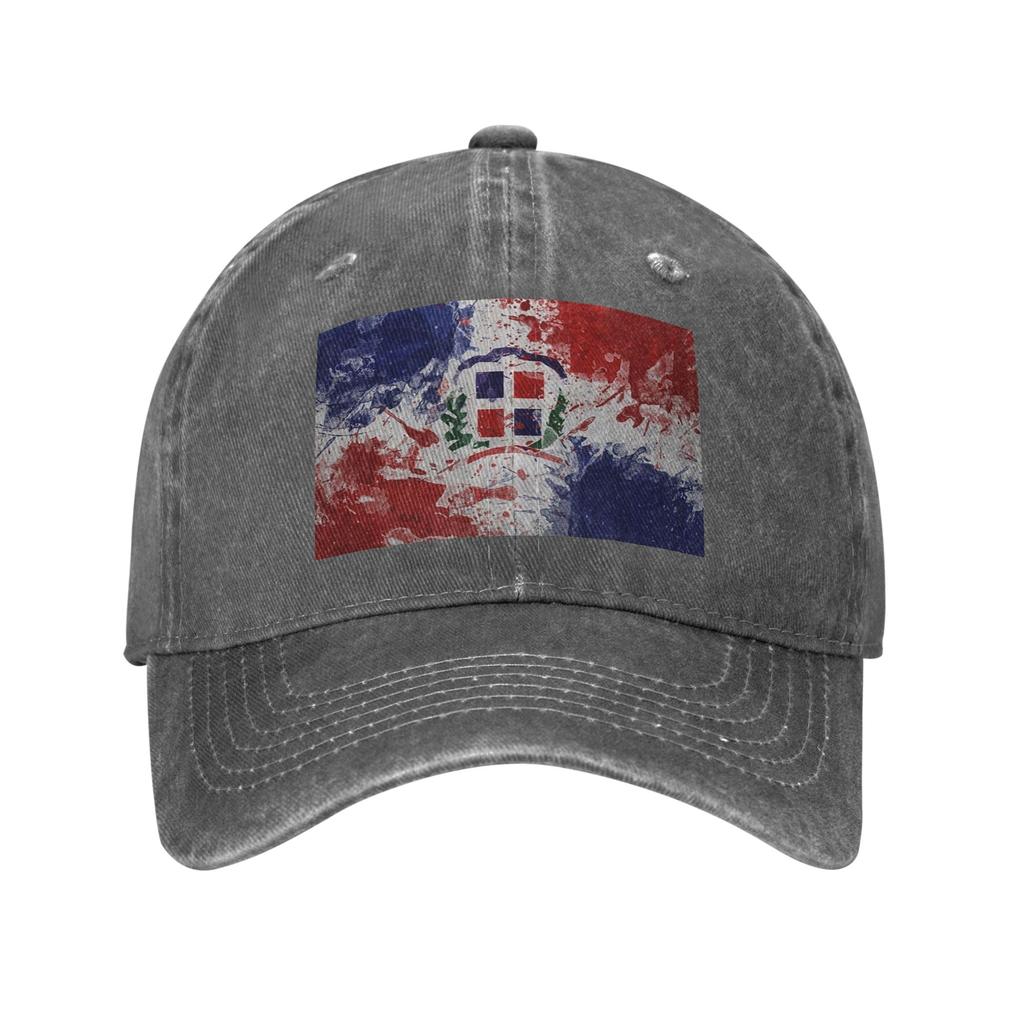 Dominican Republic Flag Denim Cap Casual Baseball Caps Adjustable Hat Summer Unisex Baseball Hats