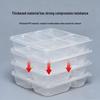 OEING Disposable Food-Grade Multi-Compartment Takeout Containers