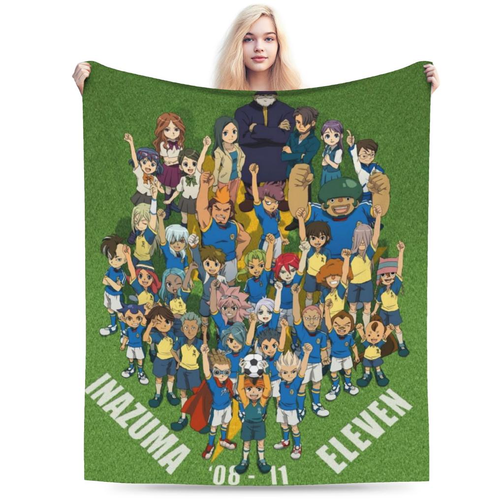 Stylish Inazuma Eleven: Victory Road Blanket Super Soft Flannel Comfortable Throw Blankets Machine Washable