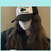 Fashionable American Style Color Block Baseball Cap For Women Spring Casual Wear