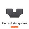 Car card storage clip, car central control card slot, business card holder, card cover, car household dual-use business card hol