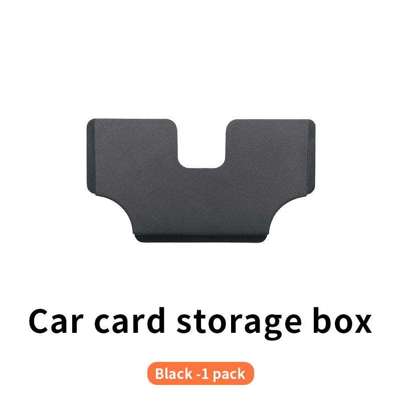 

Self-Adhesive Car Interior Card Holder Multi-function Portable Card Storage Box Car Sun Visor Card Slot Box Car Interior Storage