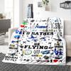 Aviationthemed Home Customize Your Name Blankets Comfortable Soft Lightweight Multipurpose Blanket For Picnics Sofas Offices Beds Living Rooms