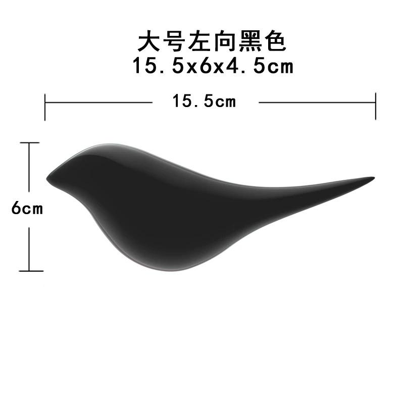 Living Room Wall Mounted Background Display Three-dimensional Bird Electroplating Simulation Animal Wall Mounted Decoration
