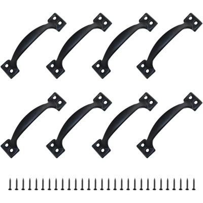 8 Pcs Vintage Cupboard Handles Drawer Handles Door Bow Pull Handle for Kitchen Cabinet Drawer Closet Furniture Door (120mm)