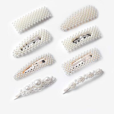 New Fashion Hair Stick Princess Hair Pin Pearl Hair Pins Hair Accessories Bobby Pin Hair Clip Side Clip Duckbill  Barrettes