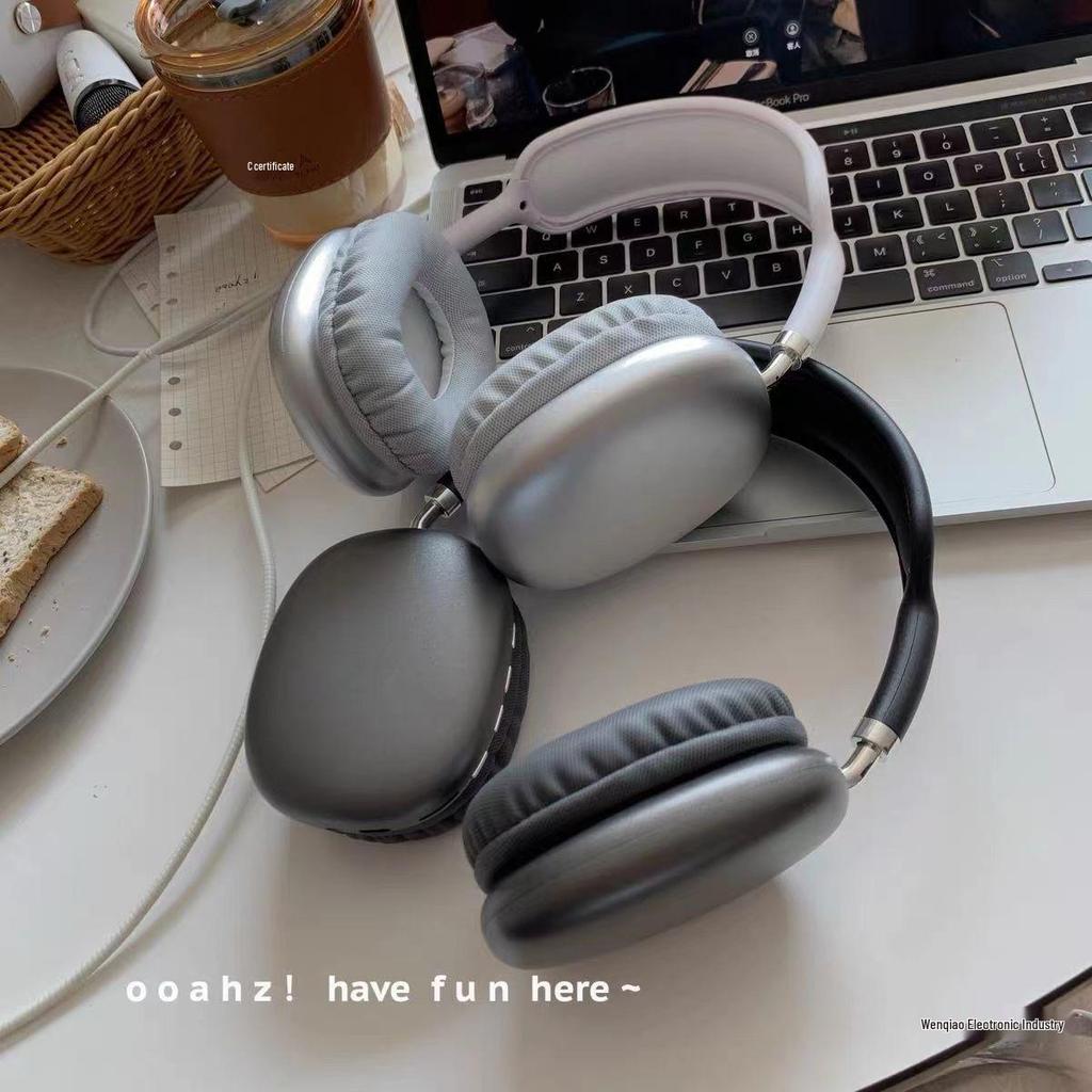 Xiaohongshu Retro Over-Ear Kabellose Bluetooth-Kopfhörer - Trendiger Nackenbügel-Stil für Mädchen