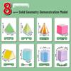 8-Piece Perspectives: Solid Geometry Model Set for Elementary Mathematics