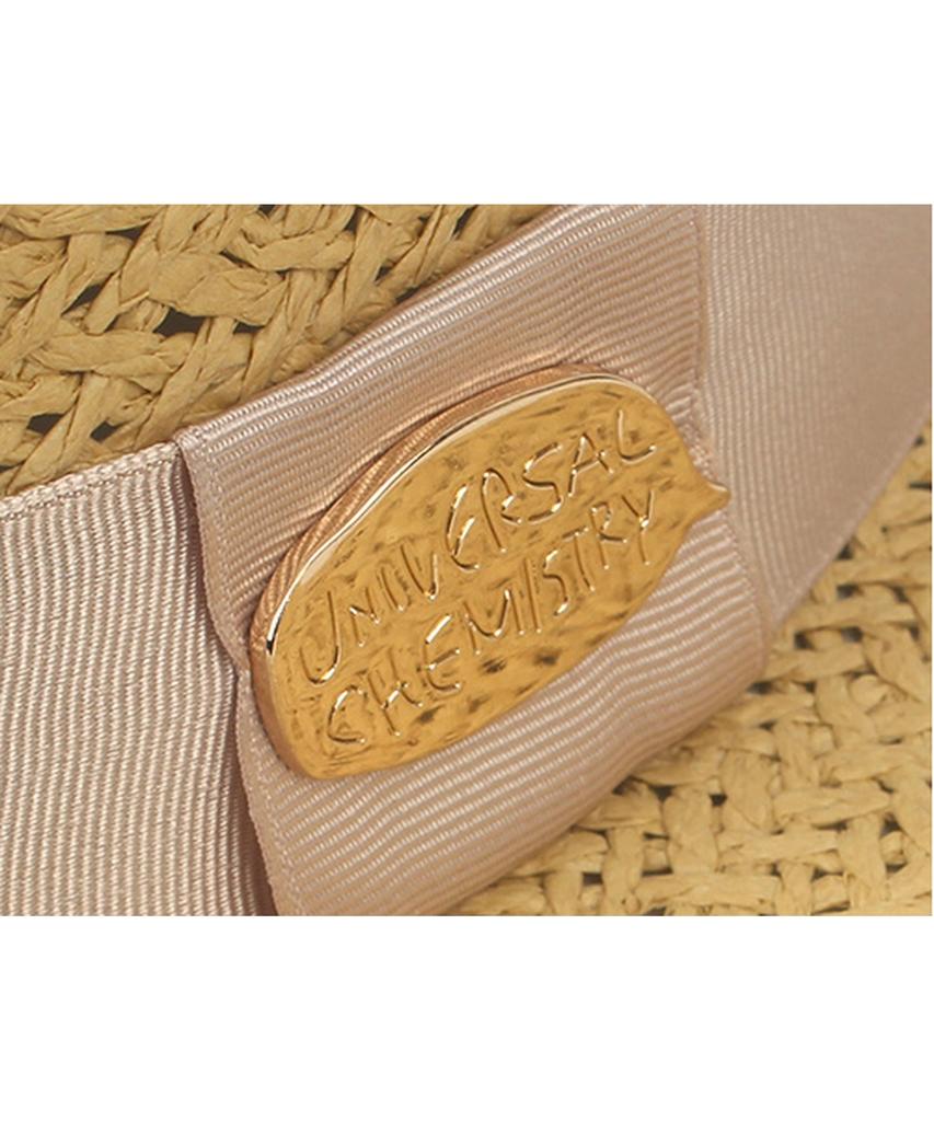 Yunibeosyeolkemiseuteuli Beige Ivory Line Panama Hat Panama Hat