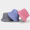 Summer Qiandongge Fashion Print Double-sided Bucket Hat Women's Tide Outdoor Versatile Sun Hat Travel Vacation Basin Hat