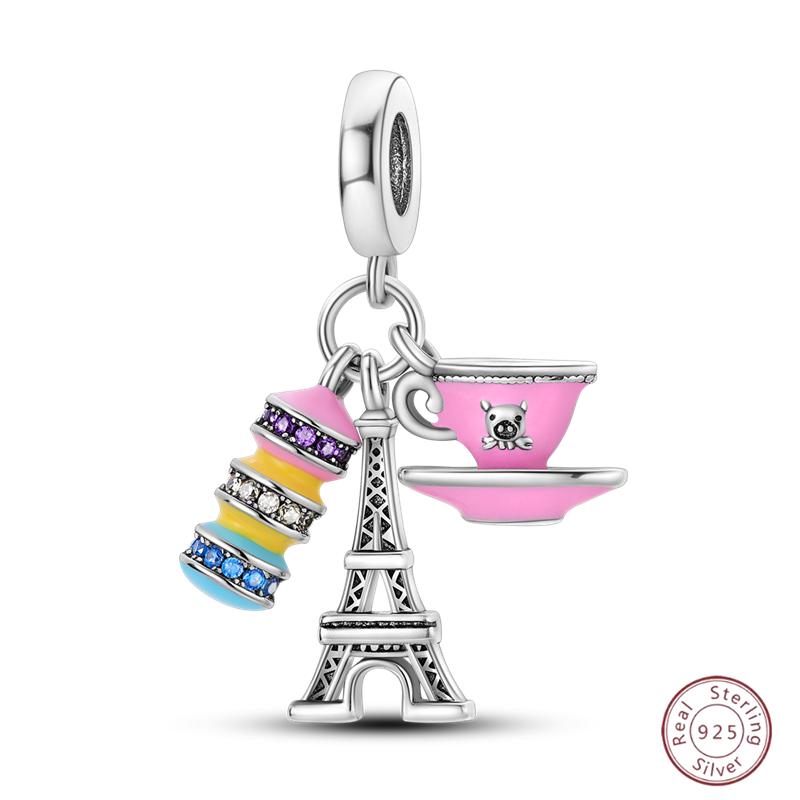 Copper Beaded Pendant Shiny Zirconia Cute Bow Original 3Mm Bracelet Women Fine Jewelry