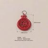 Drop Oil Craft Finish Enamel Mini Pendants 3D Vegetable Drop Oil Beads  Keychain Ornament Decor