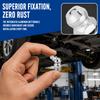 10PCS Metric Thread Grease Nipple Fittings Straight Type Hydraulic Grease Fitting  For Machines