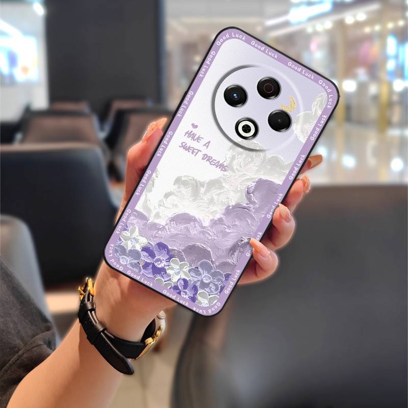 Soft case TPU Phone Case For Tecno Spark30 4G/KL6 Cute Back Cover Phone Pouch Waterproof Durable Oil Painting Full wrap