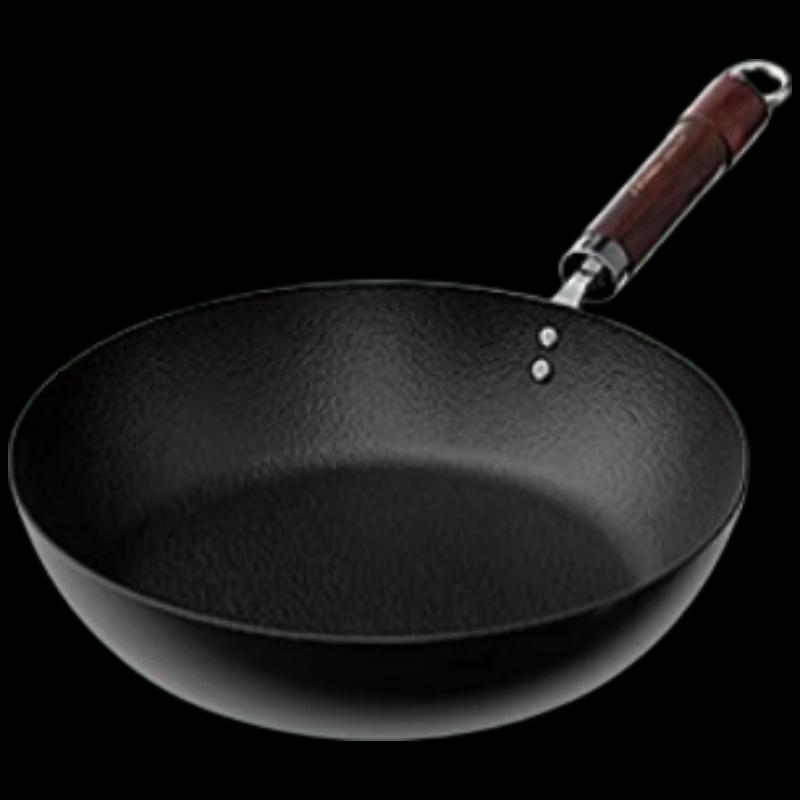 

DUMIK 30cm Extreme Iron Rust-Resistant Wok