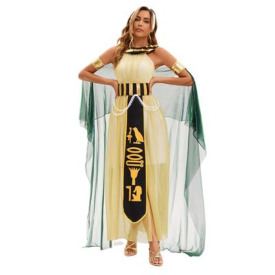 Costumes d'Halloween Cléopâtre Pharaon Costumes de Muse Grecque, costumes de mascarade