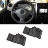 For Suzuki Jimny 2006 2007 2008 2009 2010 2011 2012 Hand Stitched Microfiber Leather Car-styling Inner Steering Wheel Cover Trim