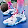 Summer new basketball shoes men's high-top high-quality V2 luminous MD + TPU + rubber sole student sports shoes