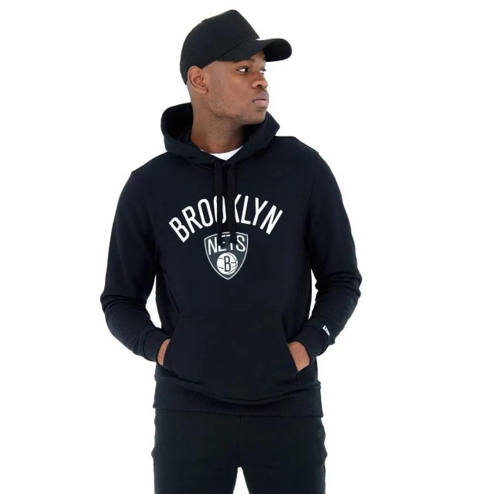 New Era Толстовка с капюшоном NBA Regular Brooklyn Nets EU XS