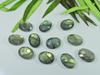 11Pcs 12X17MM Natural Labradorite Both Side Checker Cut Oval Loose Gemstone LM-1184