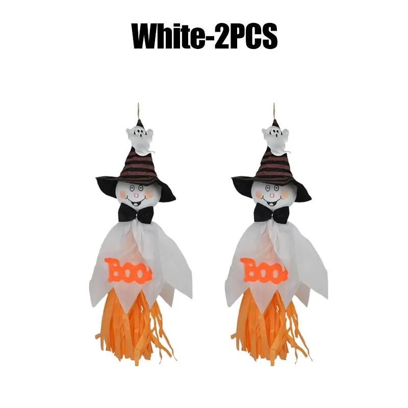 Cloth Paper Halloween Hanging Ornaments Festival Supplies Charm Fluttering Design Ghost Hanging Pendant Pumpkin Gift