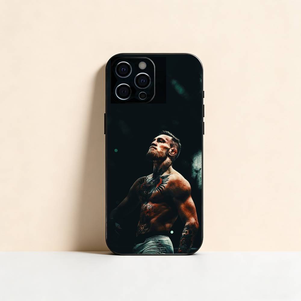 Conor Mcgregor Phone Case For iPhone 17, 16,15,14,13,12,11 Plus,Pro Max, Others Soft Black Cover
