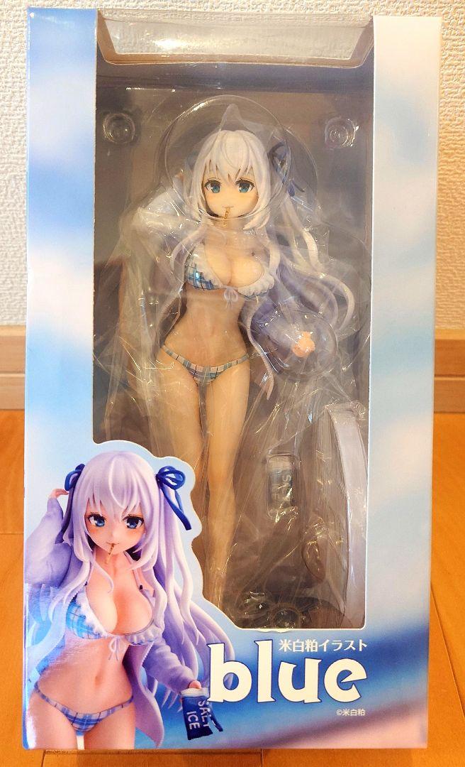 

[Б/У] Иллюстрация Komeshirokasu Синяя фигурка / Union Creative Design Coco