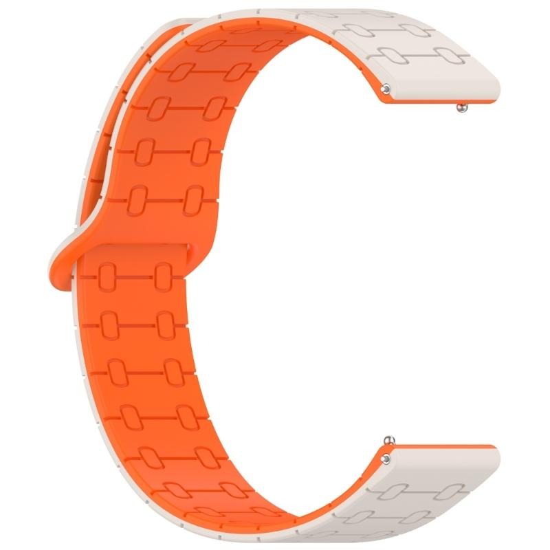 Magnetic Buckle Straps For Multiple Model Silicones Watch Bands Replacement Watch Straps Man Women оранжевый/звездного света