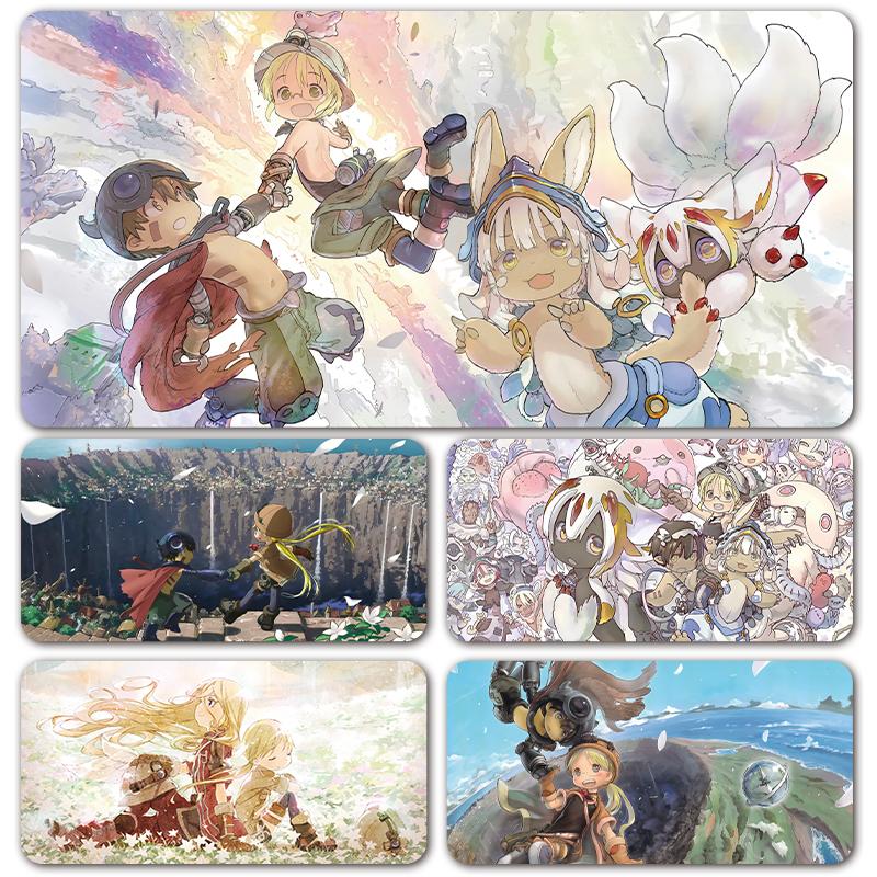 Made in Abyss Riko Reg Nanachi Faputa XXL Large Mousepad Keyboard Pad Mouse Pad